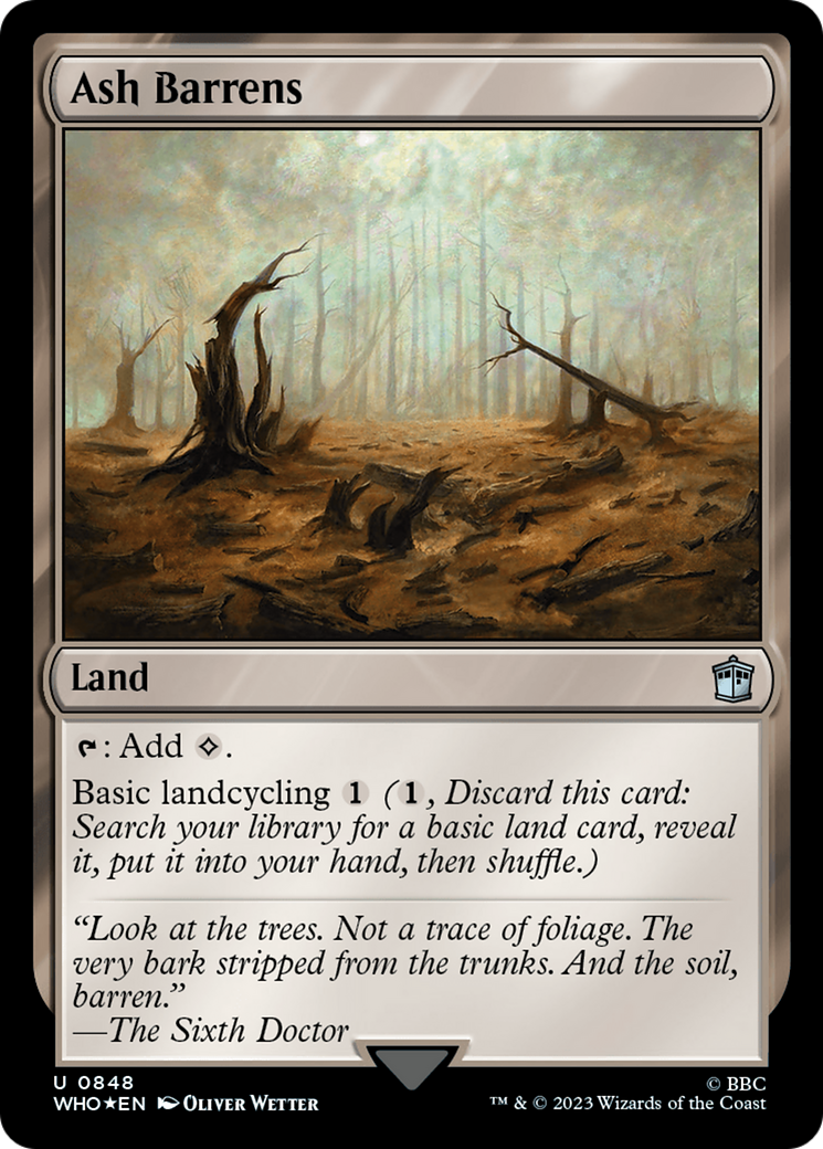 Ash Barrens (WHO-848) [Doctor Who] Foil