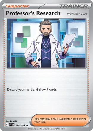 Professor's Research - 190/198 190 - [Deck Exclusives]