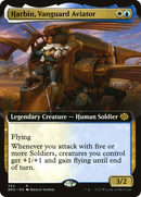 Harbin, Vanguard Aviator (BRO-355) [The Brothers' War]: (Extended Art) Foil