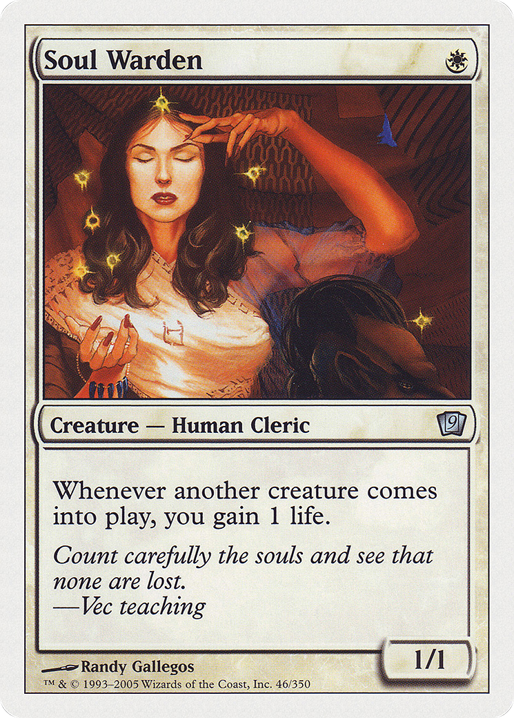 Soul Warden (9ED-046) [9th Edition]