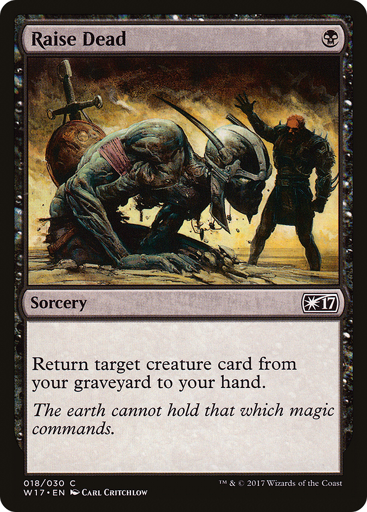 Raise Dead (W17-018) [Welcome Deck 2017]