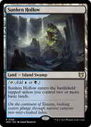 Sunken Hollow (WOC-168) [Wilds of Eldraine Commander]