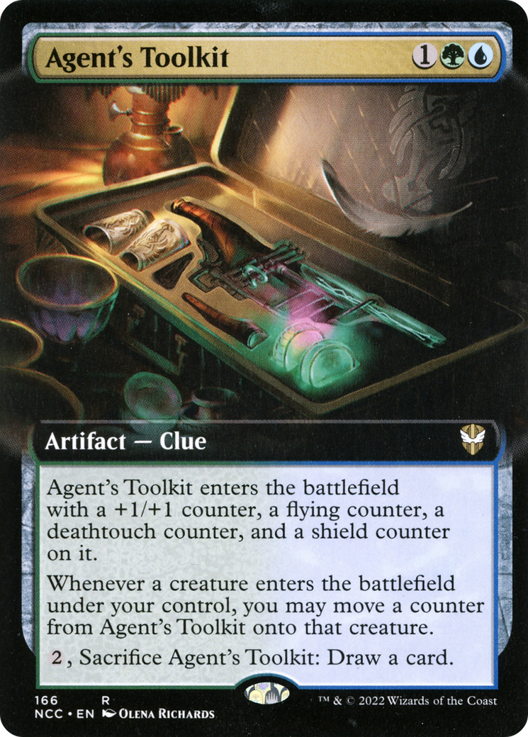 Agent's Toolkit (NCC-166) [New Capenna Commander]: (Extended Art)