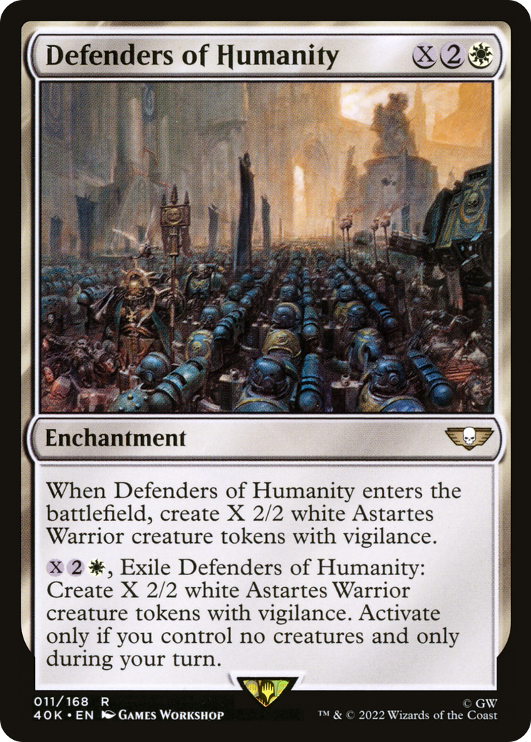 Defenders of Humanity (40K-011) [Warhammer 40,000 Commander]