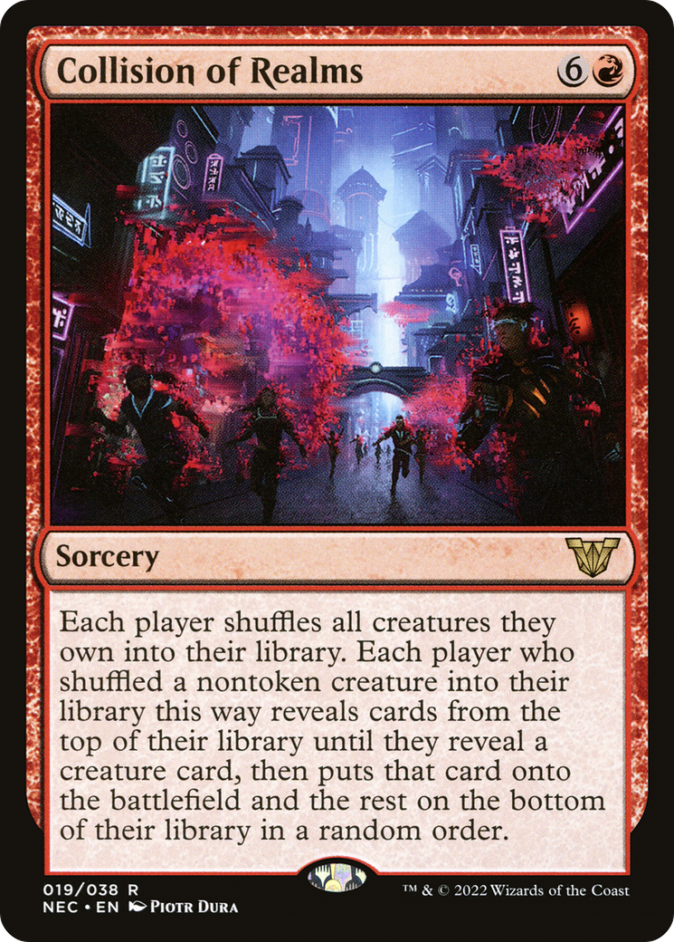 Collision of Realms (NEC-019) [Neon Dynasty Commander]