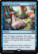 Curse of the Swine (TDC-149) [Commander: Tarkir: Dragonstorm]