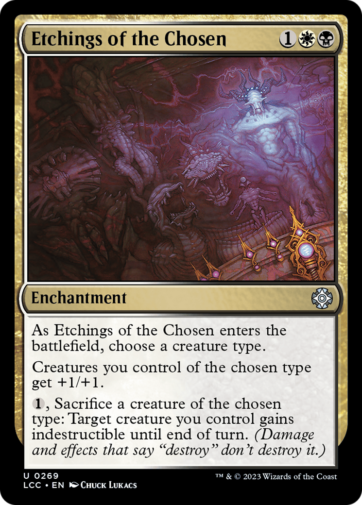 Etchings of the Chosen (LCC-269) [The Lost Caverns of Ixalan Commander]