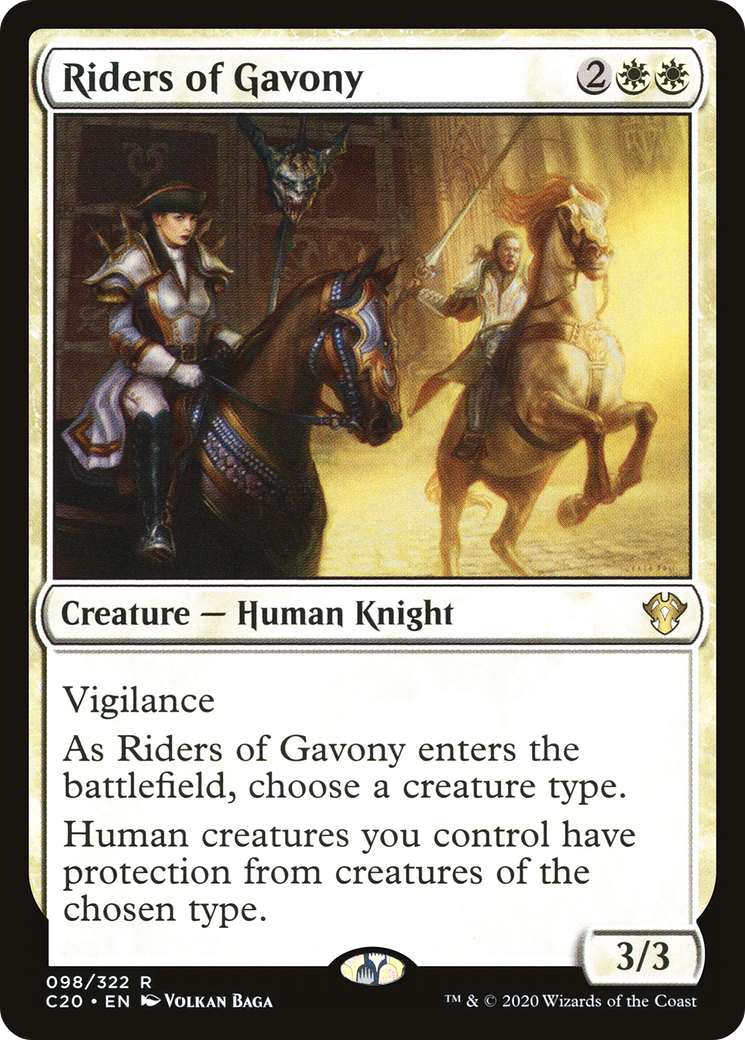 Riders of Gavony (C20-098) [Commander 2020]