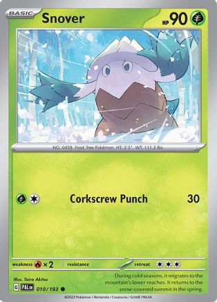 Snover 10 - [SV02 Paldea Evolved]