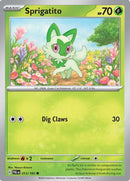 Sprigatito - 013/193 13 - [SV02 Paldea Evolved] Reverse Holofoil