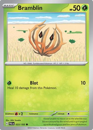 Bramblin - 023/193 23 - [SV02 Paldea Evolved]