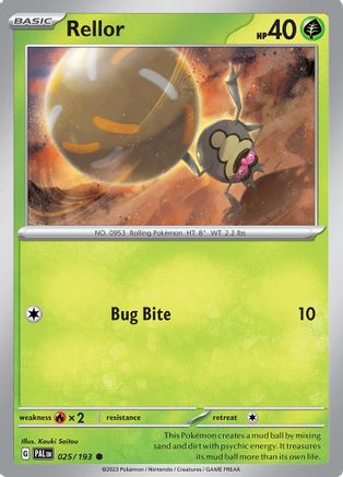 Rellor - 025/193 25 - [SV02 Paldea Evolved]