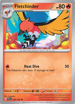 Fletchinder - 029/193 29 - [SV02 Paldea Evolved]