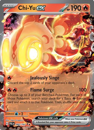 Chi-Yu ex - 040/193 40 - [SV02 Paldea Evolved] Holofoil
