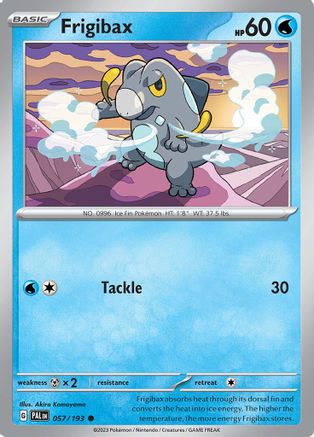 Frigibax - 057/193 57 - [SV02 Paldea Evolved]