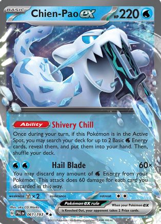 Chien-Pao ex - 061/193 61 - [SV02 Paldea Evolved] Holofoil