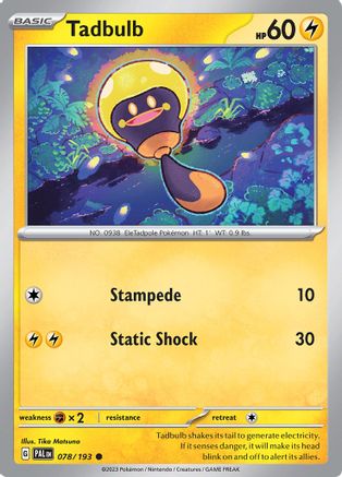 Tadbulb - 078/193 78 - [SV02 Paldea Evolved]