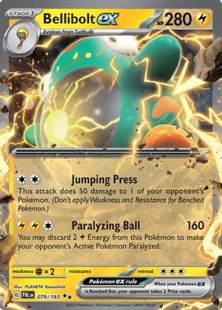 Bellibolt ex - 079/193 79 - [SV02 Paldea Evolved] Holofoil