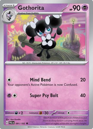 Gothorita - 091/193 91 - [SV02 Paldea Evolved]