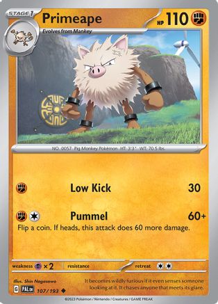 Primeape 107 - [SV02 Paldea Evolved]