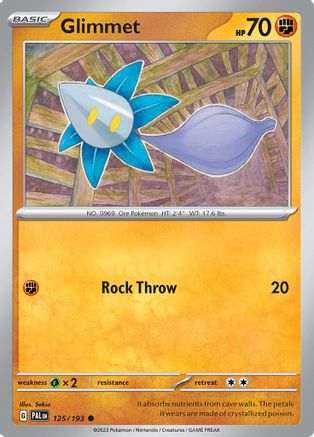 Glimmet - 125/193 125 - [SV02 Paldea Evolved] Reverse Holofoil