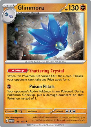 Glimmora 126 - [SV02 Paldea Evolved] Holofoil
