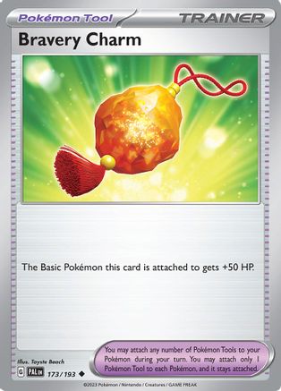 Bravery Charm 173 - [SV02 Paldea Evolved] Reverse Holofoil