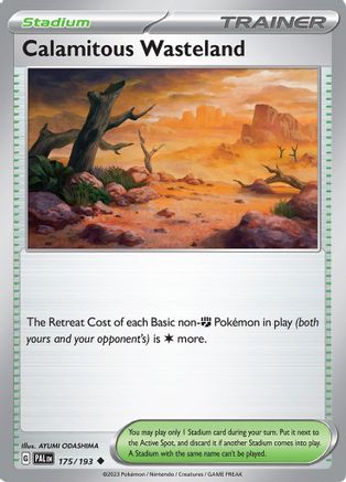 Calamitous Wasteland 175 - [SV02 Paldea Evolved]