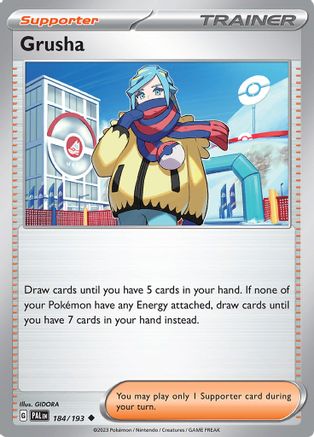 Grusha - 184/193 184 - [SV02 Paldea Evolved]