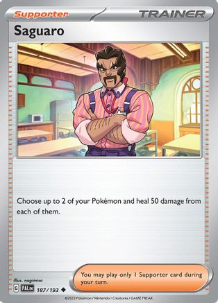 Saguaro 187 - [SV02 Paldea Evolved]