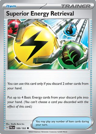 Superior Energy Retrieval - 189/193 189 - [SV02 Paldea Evolved]