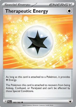 Therapeutic Energy 193 - [SV02 Paldea Evolved] Reverse Holofoil
