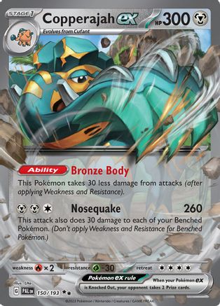Copperajah ex 150 - [SV02 Paldea Evolved] Holofoil
