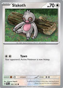 Slakoth 160 - [SV02 Paldea Evolved] Reverse Holofoil