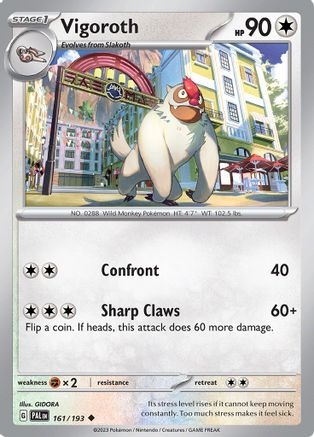 Vigoroth 161 - [SV02 Paldea Evolved]