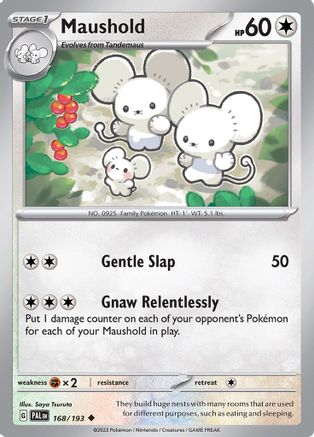 Maushold 168 - [SV02 Paldea Evolved] Reverse Holofoil