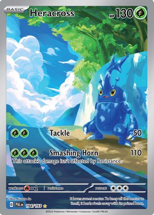 Heracross - 194/193 194 - [SV02 Paldea Evolved] Holofoil