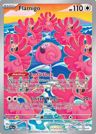 Flamigo - 227/193 227 - [SV02 Paldea Evolved] Holofoil