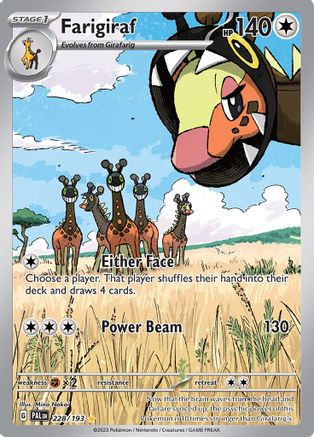 Farigiraf - 228/193 228 - [SV02 Paldea Evolved] Holofoil