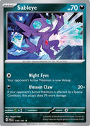 Sableye 136 - [SV02 Paldea Evolved] Reverse Holofoil