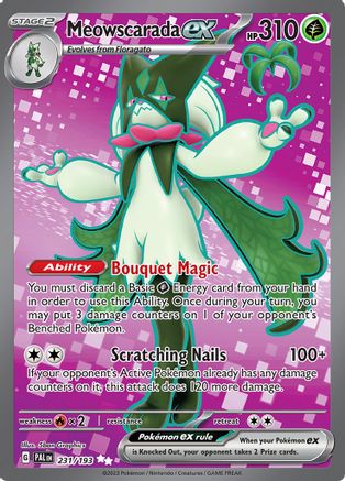 Meowscarada ex - 231/193 231 - [SV02 Paldea Evolved] Holofoil