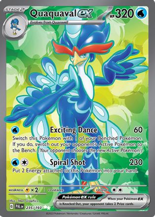 Quaquaval ex - 235/193 235 - [SV02 Paldea Evolved] Holofoil