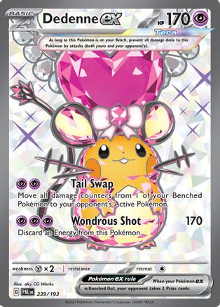 Dedenne ex - 239/193 239 - [SV02 Paldea Evolved] Holofoil