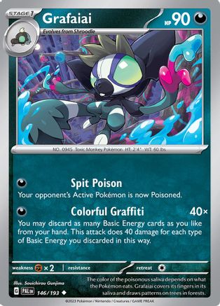 Grafaiai 146 - [SV02 Paldea Evolved] Reverse Holofoil