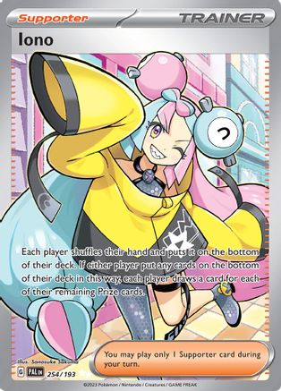 Iono - 254/193 254 - [SV02 Paldea Evolved] Holofoil