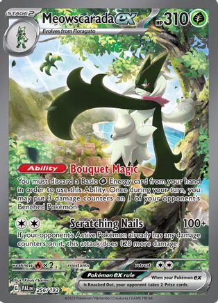 Meowscarada ex - 256/193 256 - [SV02 Paldea Evolved] Holofoil