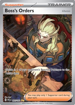 Boss's Orders - 265/193 265 - [SV02 Paldea Evolved] Holofoil