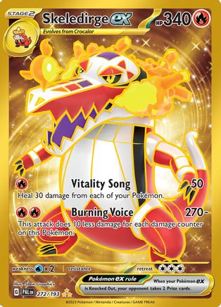 Skeledirge ex - 272/193 272 - [SV02 Paldea Evolved] Holofoil