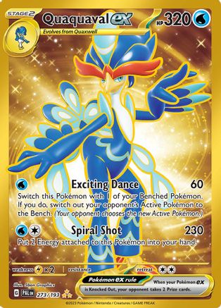 Quaquaval ex - 273/193 273 - [SV02 Paldea Evolved] Holofoil