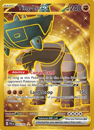 Ting-Lu ex - 275/193 275 - [SV02 Paldea Evolved] Holofoil